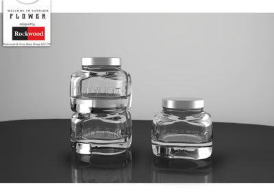 Rockwood Glass Bottle Achieve Your Project Flower Jar 02