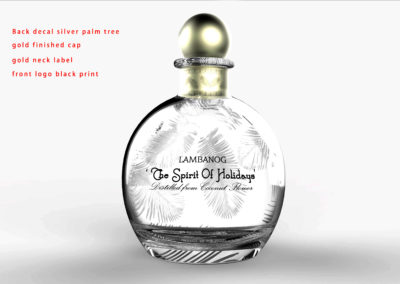 Rockwood Glass Bottle Achieve Your Project Lambanog Spirit 03