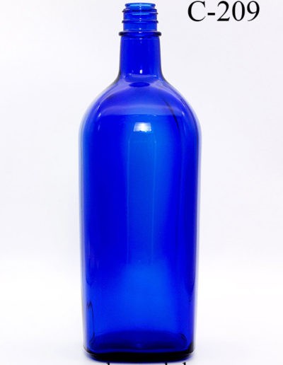 rockwoodglass bottle manufacturing custom cobalt blue turquoise glass bottle c209
