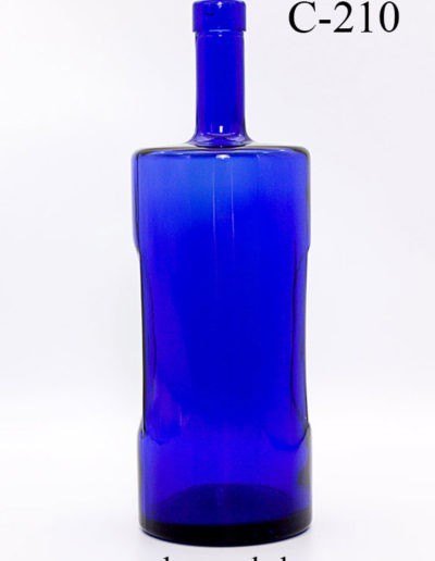 rockwoodglass bottle manufacturing custom cobalt blue turquoise glass bottle c210