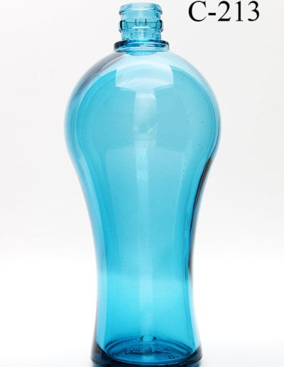 rockwoodglass bottle manufacturing custom cobalt blue turquoise glass bottle c213