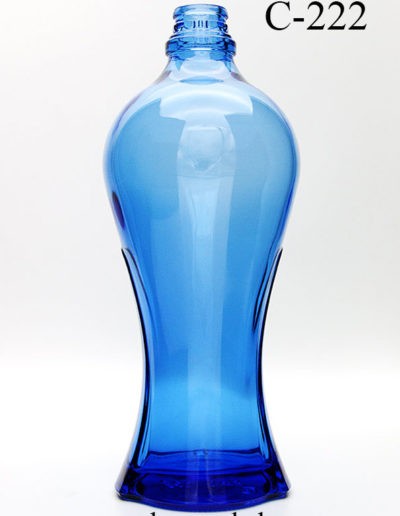 rockwoodglass bottle manufacturing custom cobalt blue turquoise glass bottle c222