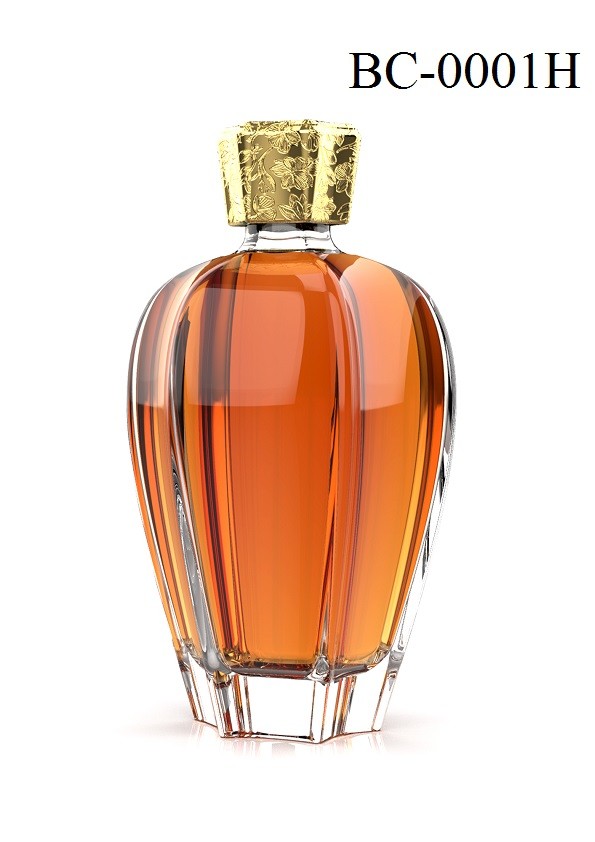 Saffron Tequila.13_2 glass bottle