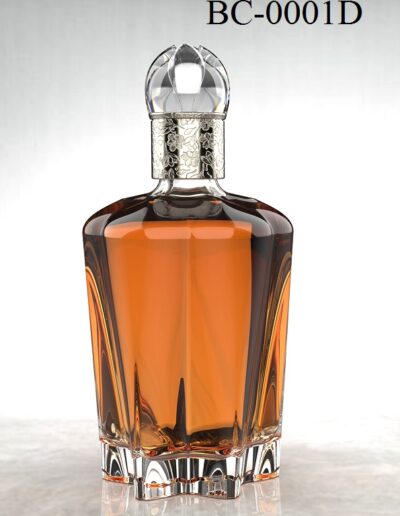 Saffron Tequila.7_2 glass bottle